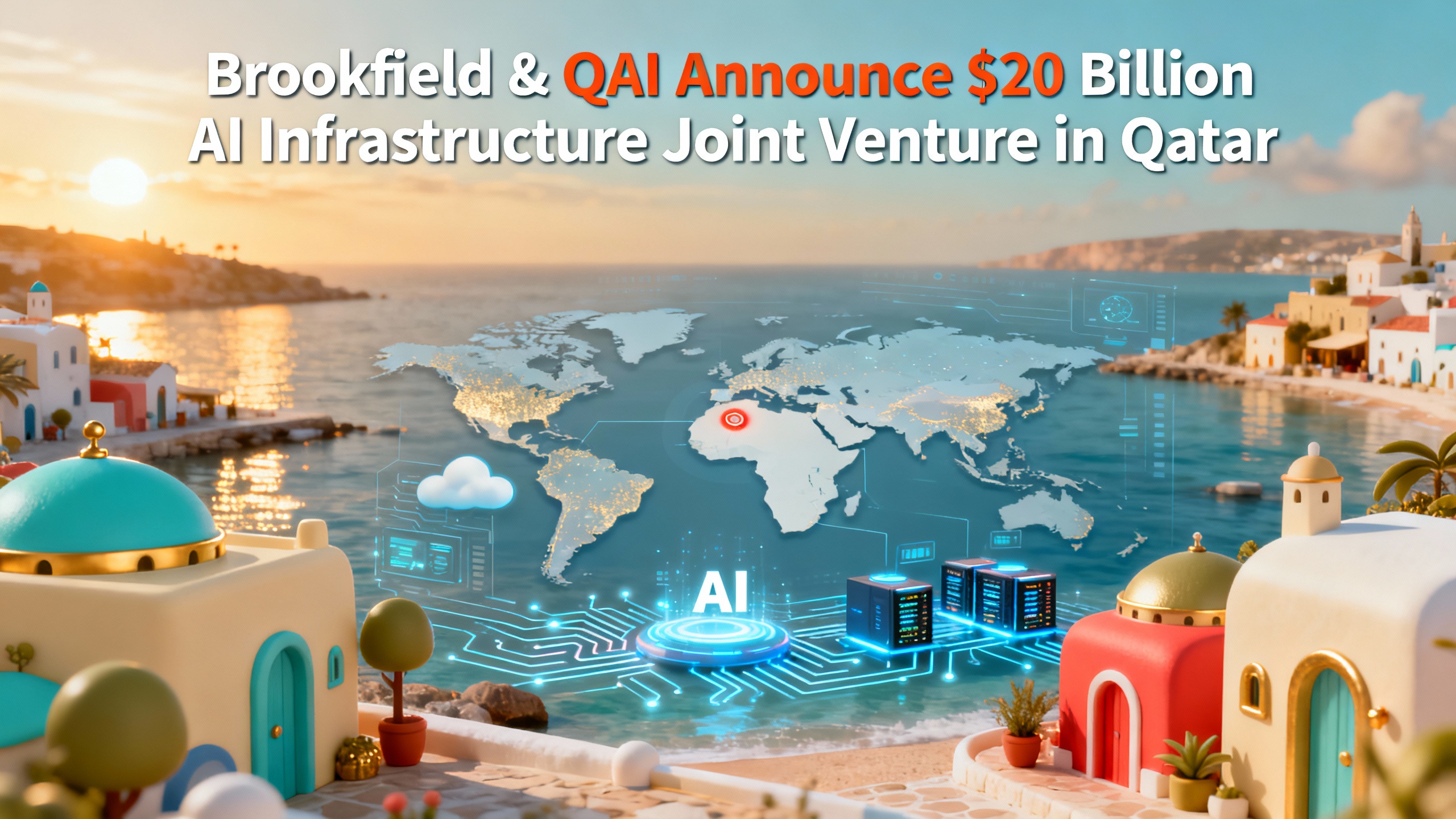 Brook field & Qai Announce $20 Billion AI Infrastructure Joint Venture in Qatar