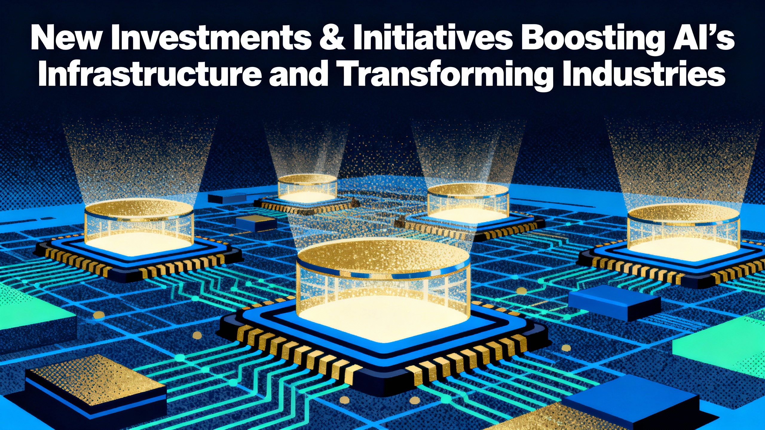 New Investments & Initiatives Boosting AI’s Infrastructure and Transforming Industries