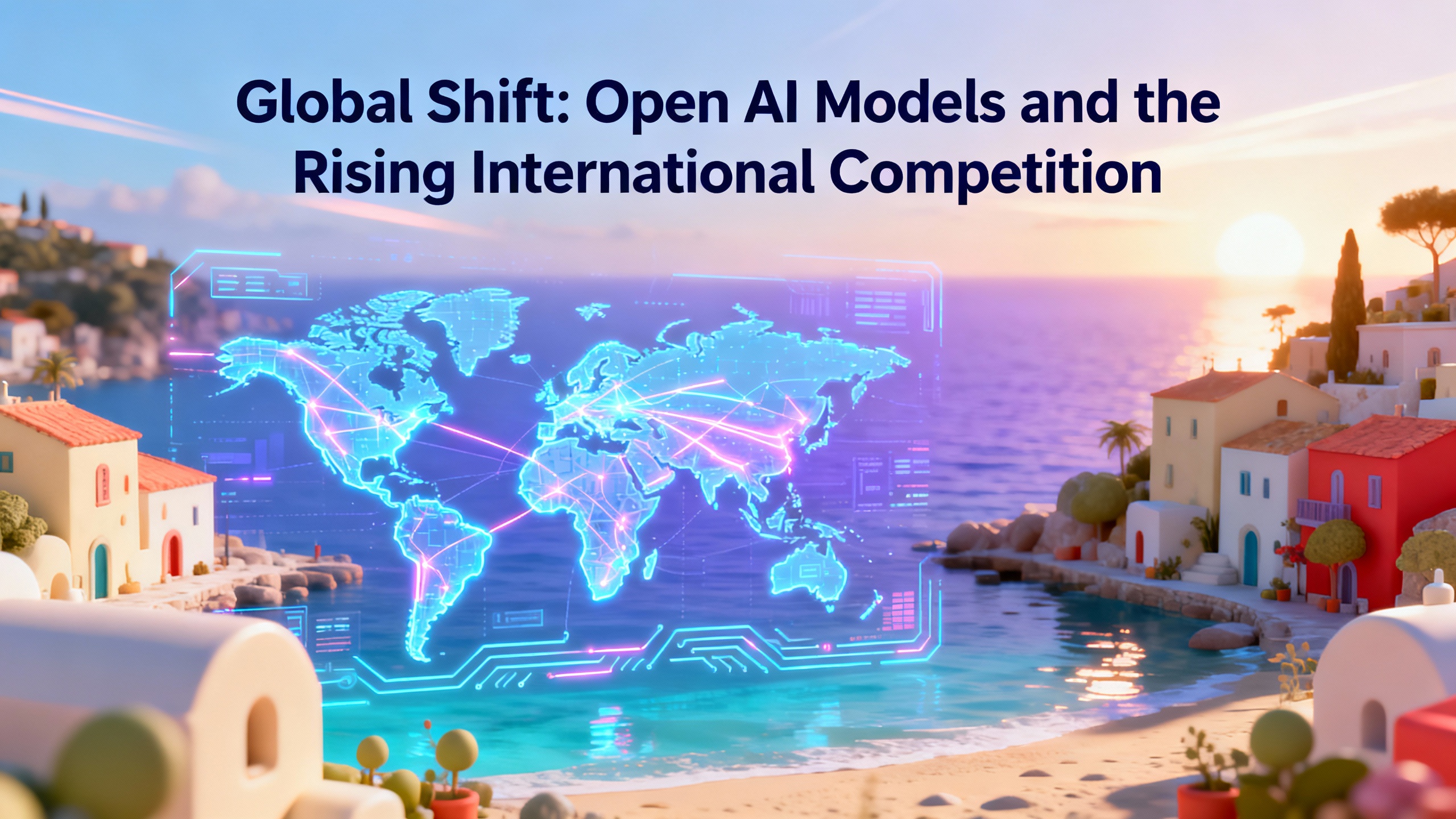 Global Shift Open AI Models and the Rising International Competition