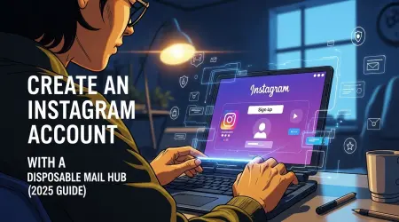 Create an Instagram Account with a Disposable Mail Hub (2025 Guide)